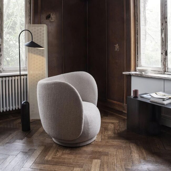 Rico Lounge Chair - Boucle – Bild 3